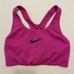 Nike dri-fit sports bra in hot pink